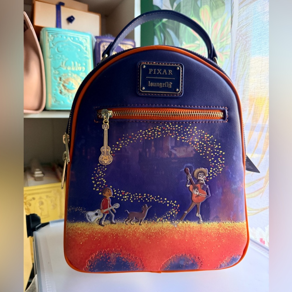 Loungefly Pixar Coco mini backpack NWT